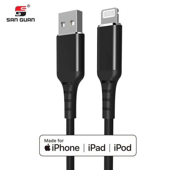 携帯電話充電ケーブル オリジナル C189 チップ Mfi 認定データケーブル USB A to Lightning ケーブル Mfi ケーブル iPhone/iPad/iPod 用