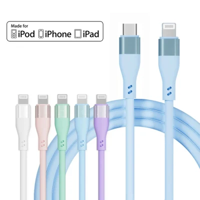 最高の Lightning Apple iPhone 充電器 USB ケーブル Mfi 認定充電ケーブル