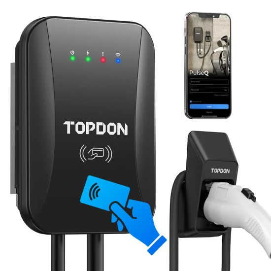 Topdon メーカー Ocpp レベル タイプ 2 1 3 相 32A 16A 7kw 9.6kw 11kw 16kw 22kw ウォール マウント Pulseq AC ホーム急速充電器ステーション ウォールボックス EV 電気自動車充電器